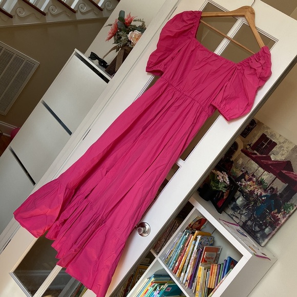 ZARA voluminous puff sleeve dress blogger favorite - Picture 9 of 9